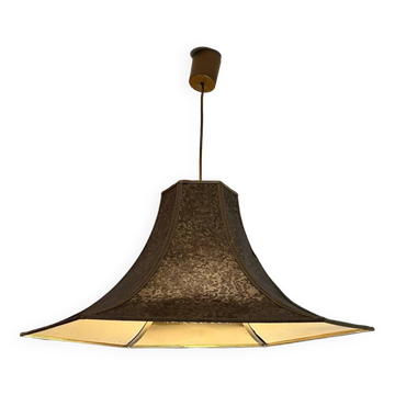 Large pagoda chandelier from the 70s