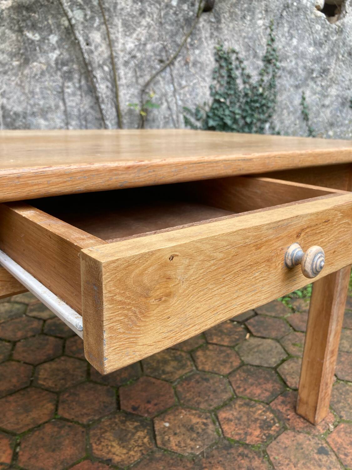 Vintage farmhouse table