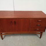 Vintage blond teak sideboard