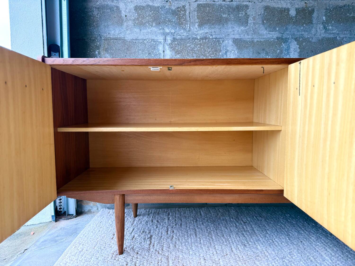 Vintage Scandinavian teak sideboard - 1960s/70s