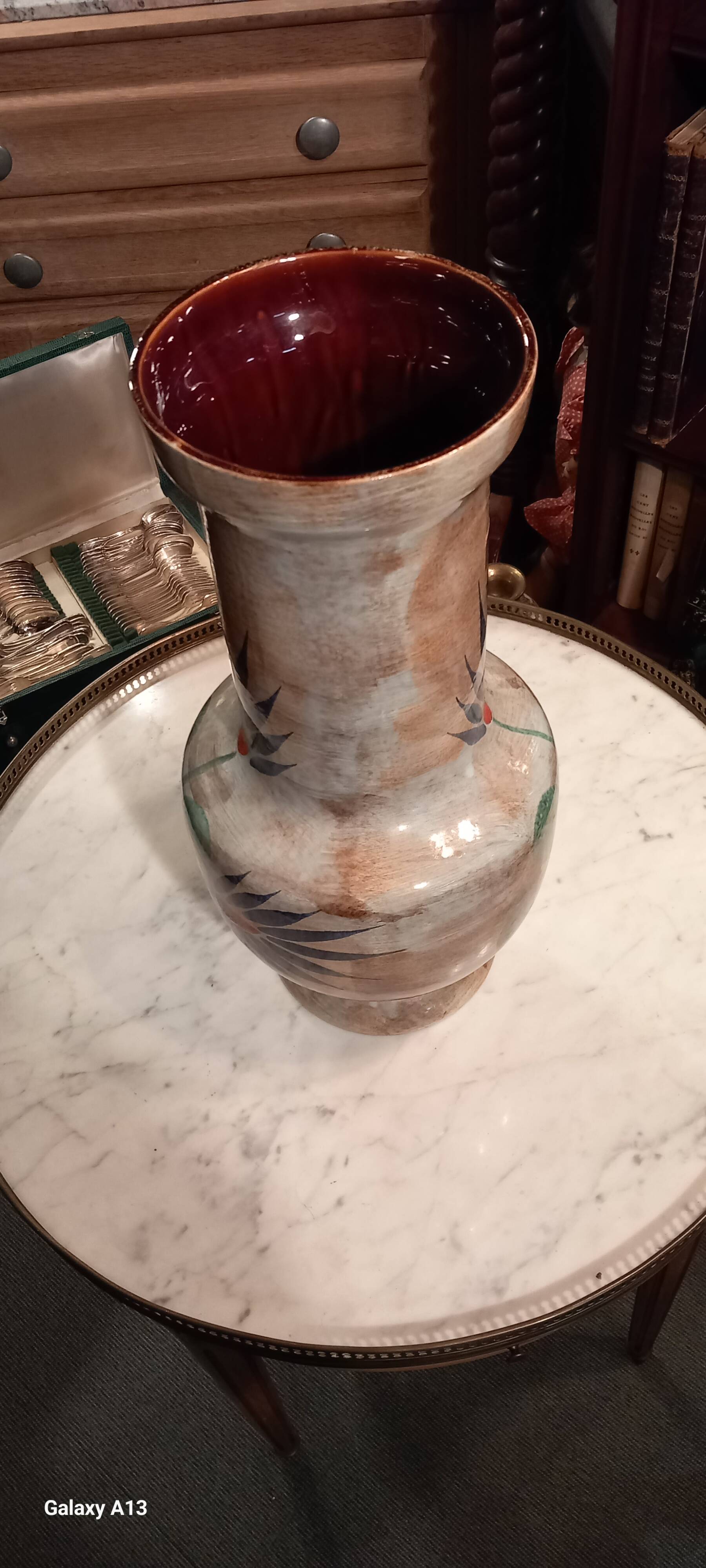 Large st clement flower vase
