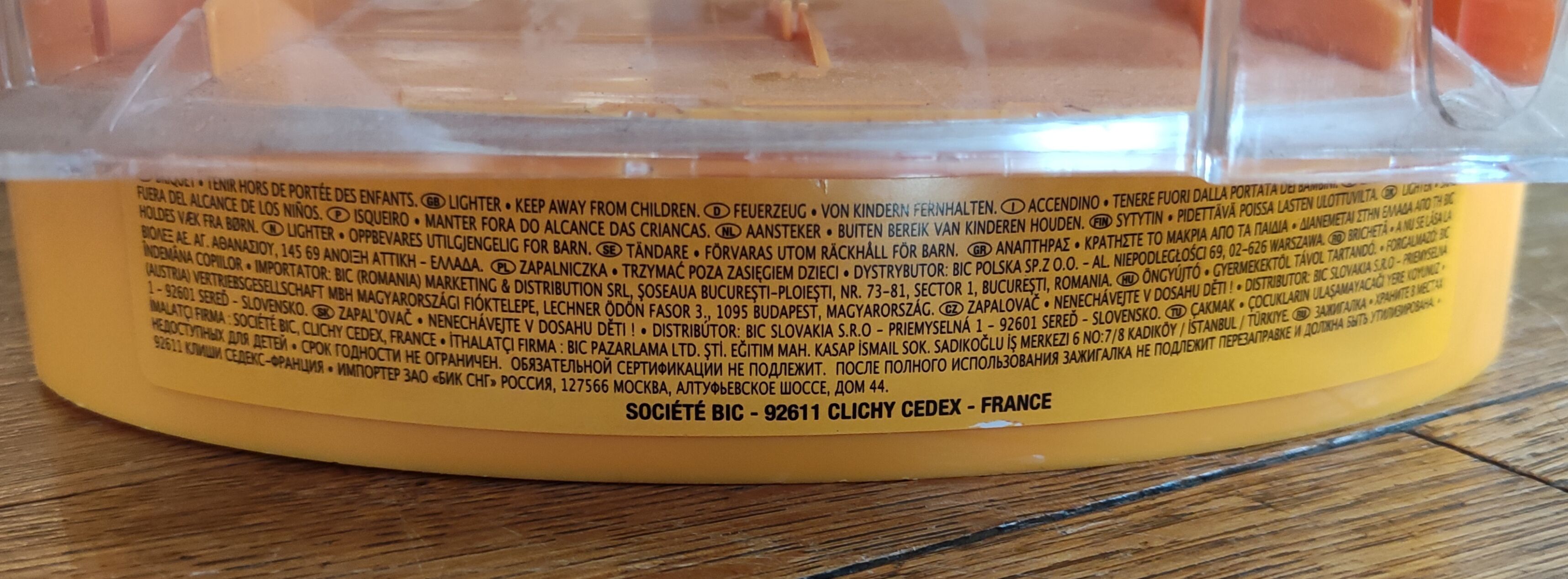 Vintage Advertising Display Lighter BIC