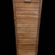 1920s fir curtain file cabinet