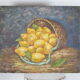 Nature morte panier de citrons