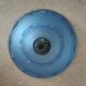 Pair hanging lamp Abat-jour blue glass