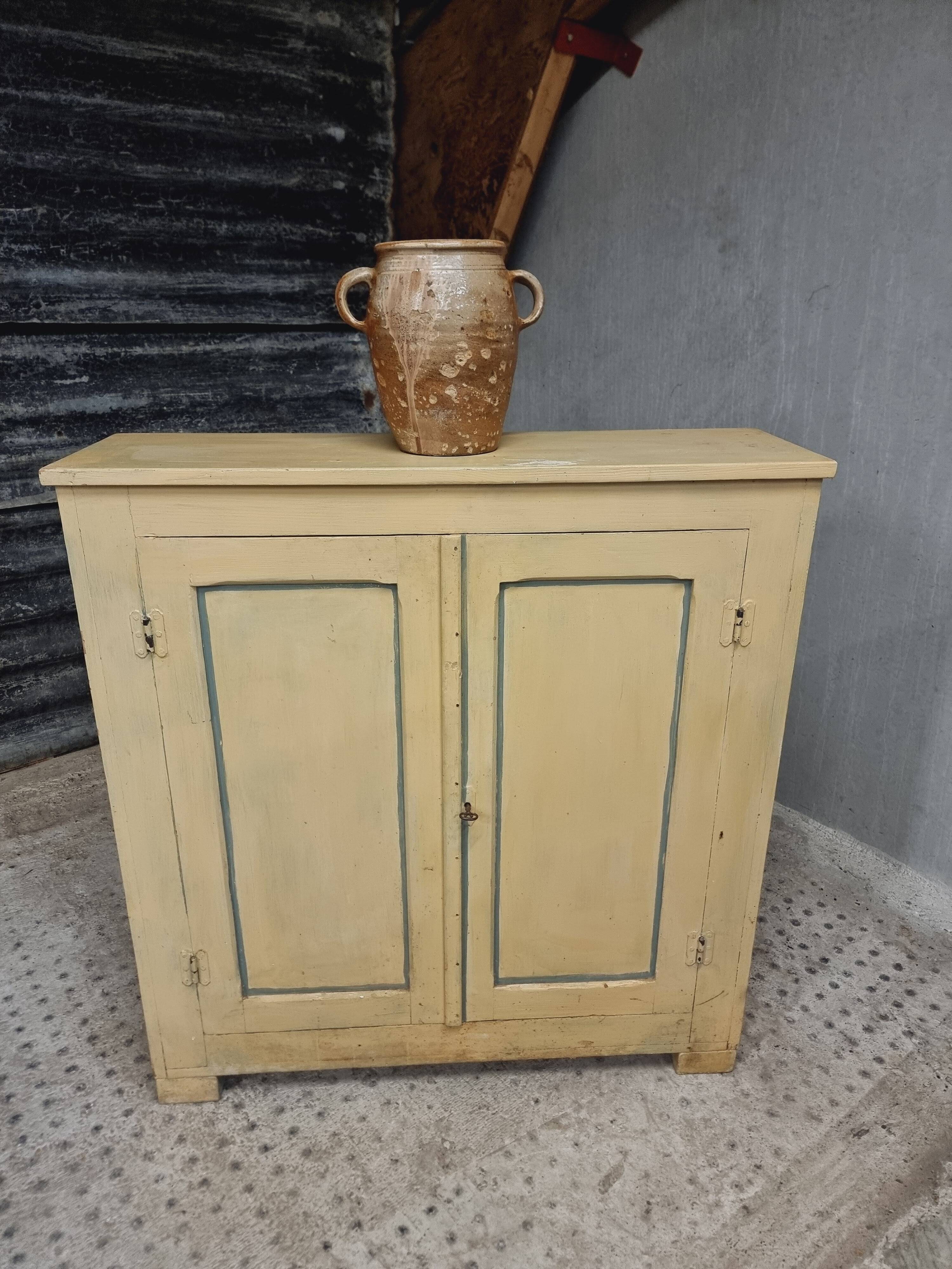 Antique French kitchen cabinet, sideboard