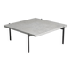 Rolled marble coffee table by Poul Kjaerholm for Fritz Hansen, Denmark, 1990s