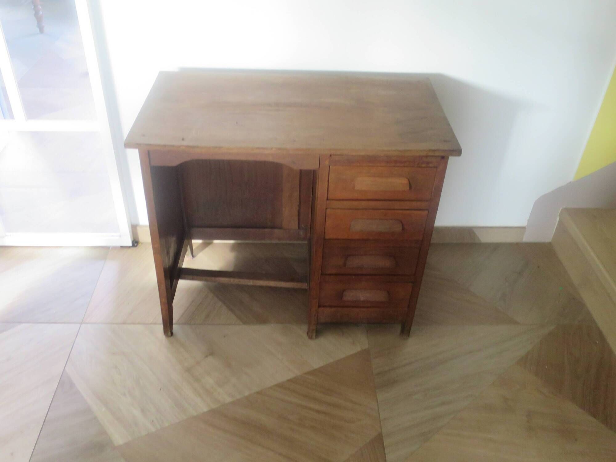 Vintage-Modern-Scandinavian Desk - 1950s - 4 drawers - Children's range