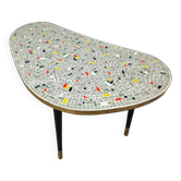 Mid-century mosaic coffee table