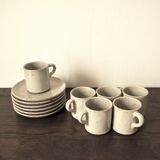 Set de 6 tasses Grès du Marais