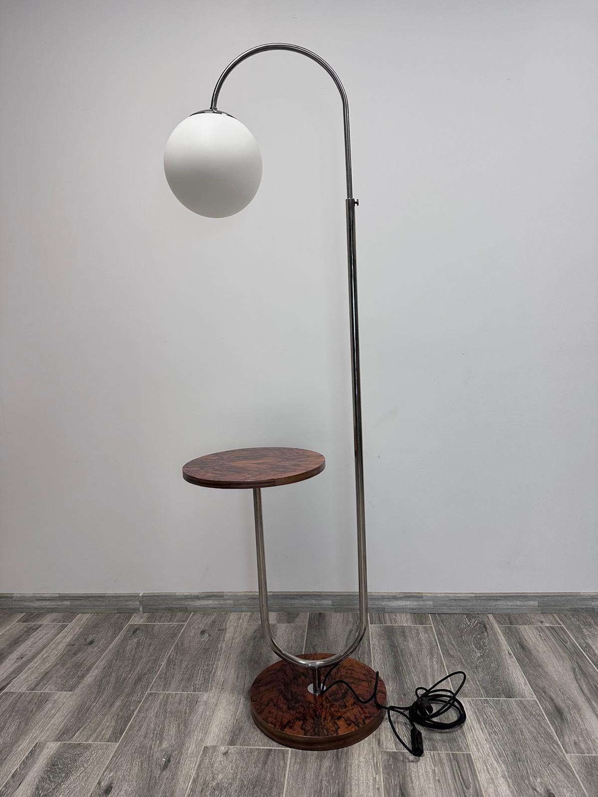 Floor Lamp by Robert Slezak for Slezak Factories, 1930s