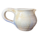 Enamelled and signed stoneware pot, French work 1950