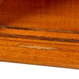 Vintage Violetta display cabinet from Zielona Góra, Poland 1960