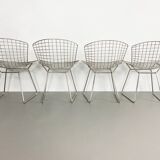 Lot of 4 chairs of Harry Bertoia edited by Knoll