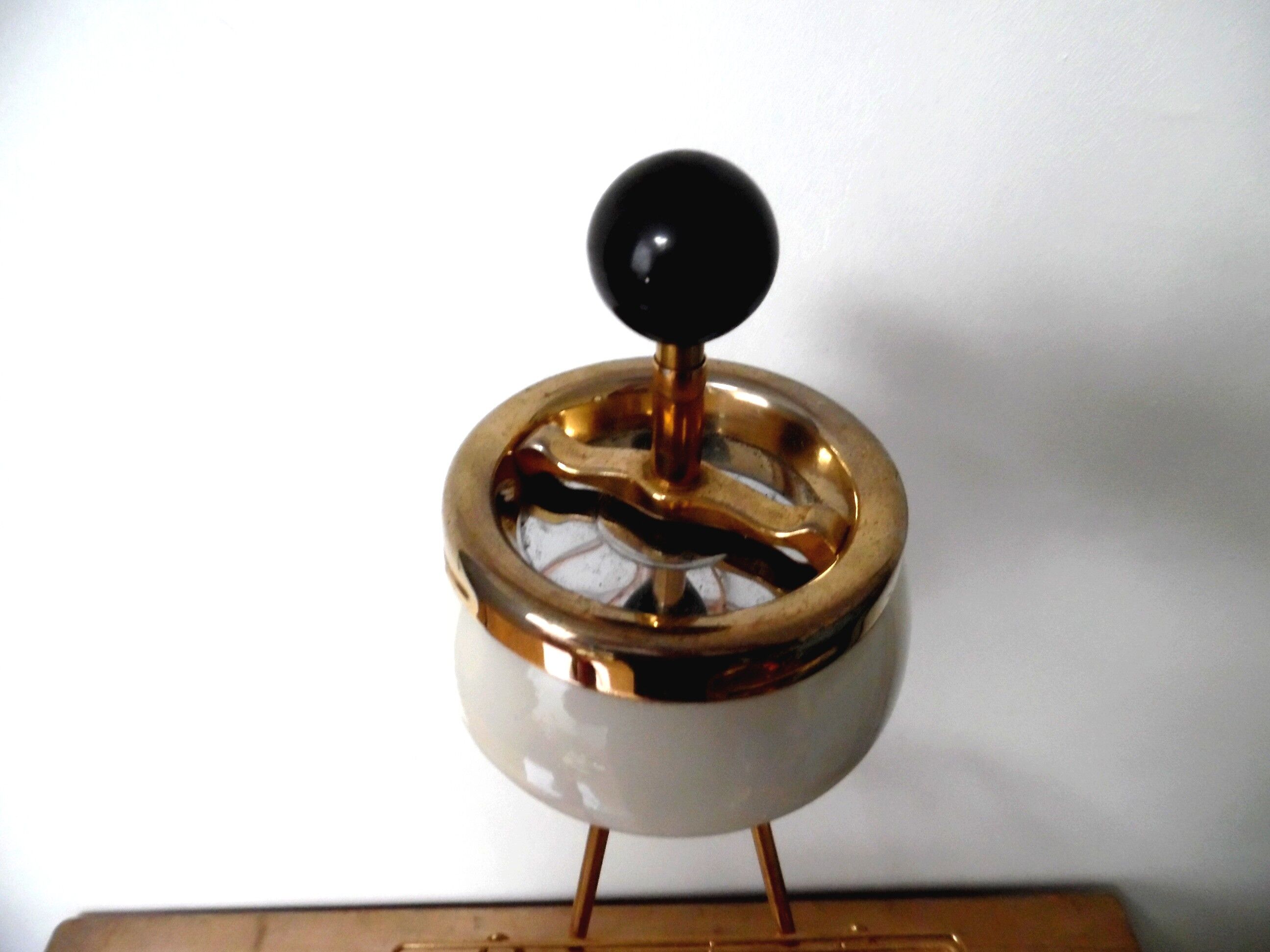 Vintage ashtray on feet