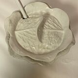 Cabbage soup with ladle