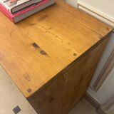 Large bookcase / solid wood shelving unit