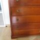 Semainier, commode style Louis Philippe en merisier