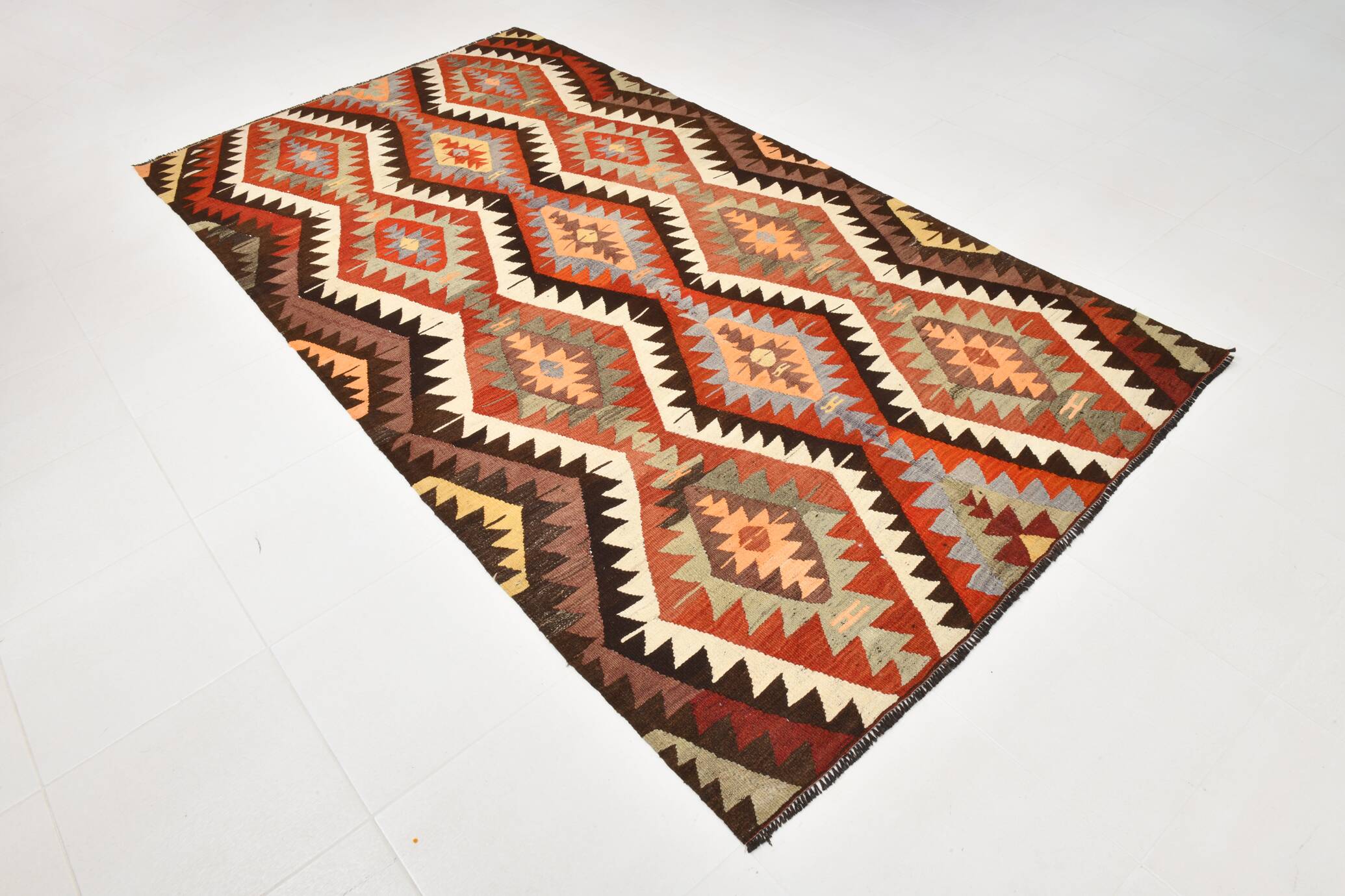 5x10 Tribal Handwoven Kilim Rug, 155x291Cm