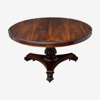 Table William IV en bois de rose