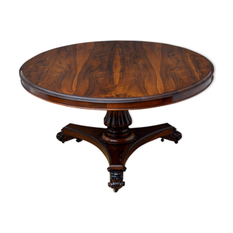 Table William IV en bois de rose