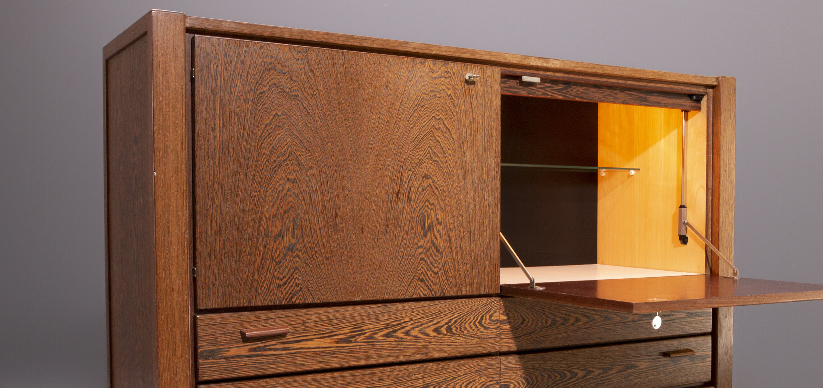 Wenge sideboard from the 1960s