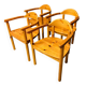 Set of 4 dining chairs by Rainer Daumiller, Danish, 1980s