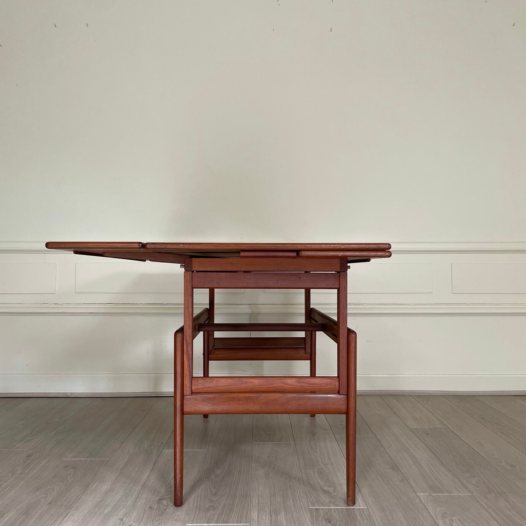 Coffee/Dining Table, elevator by Kai Kristiansen, teak, Denmark 1960