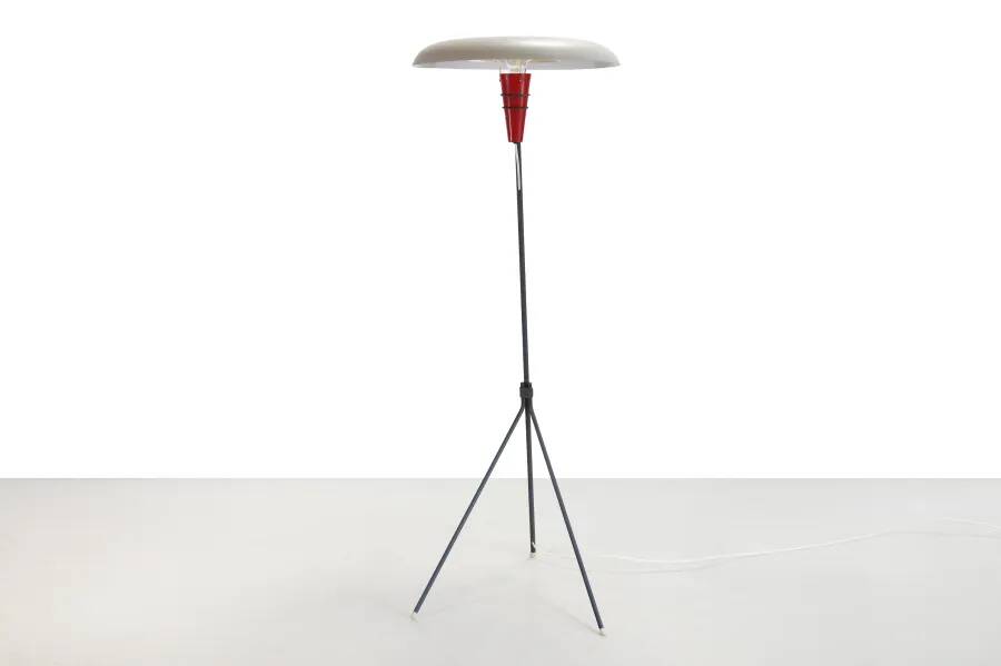 Rare Philips NX38 floor lamp by Louis Kalff