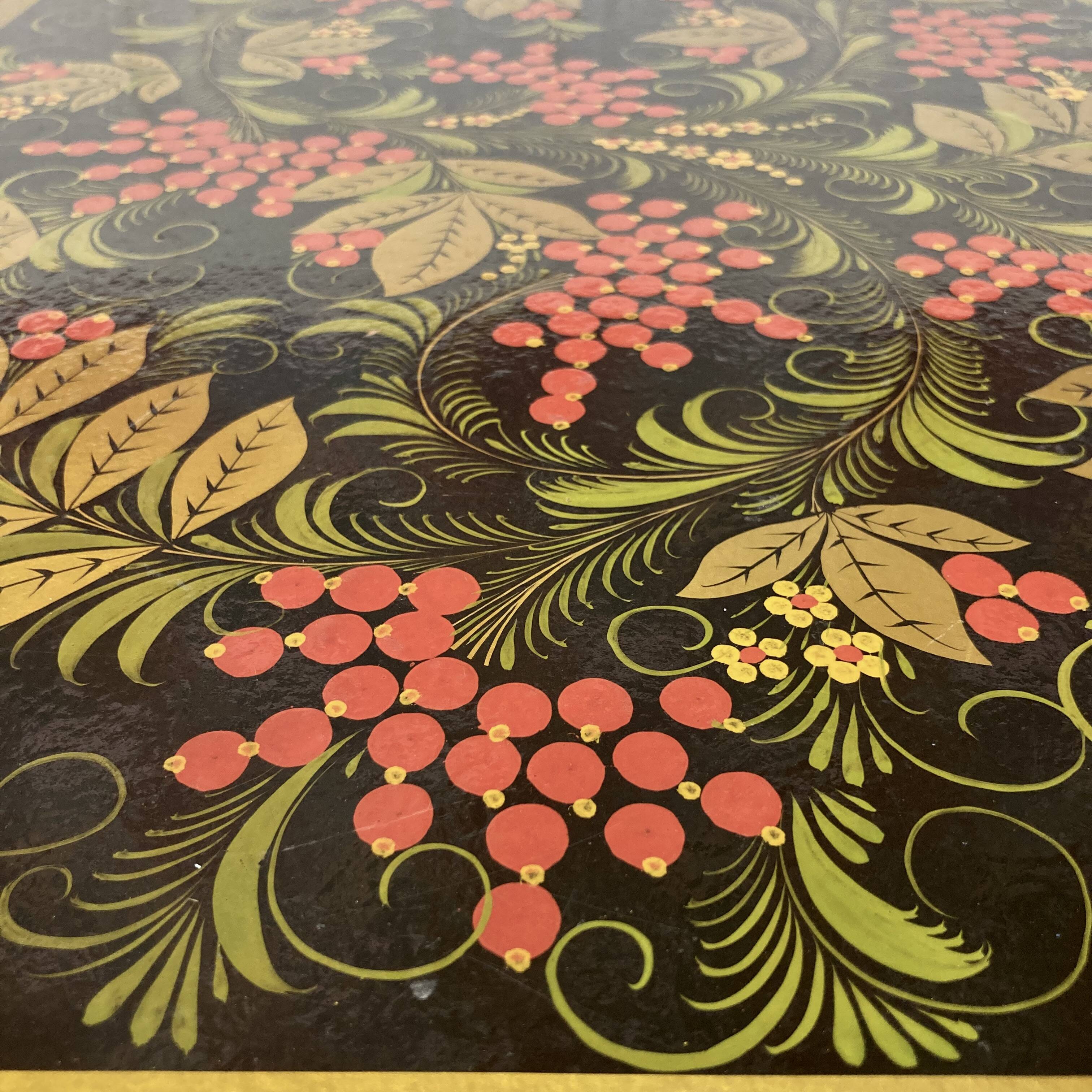 Pair of wooden tables, 1950s design.