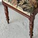 19th century mahogany dining room table and chair set, England, 1850s