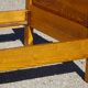Solid oak bed, 1 place 90x190 cm