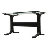 Mid-century Norwegian Siesta glass side table by Ingmar Relling for Westnofa.