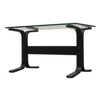 Mid-century Norwegian Siesta glass side table by Ingmar Relling for Westnofa.