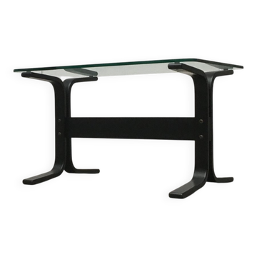 Mid-century Norwegian Siesta glass side table by Ingmar Relling for Westnofa.