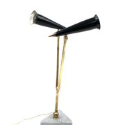Mid-century double light table lamp, Italy 1960s