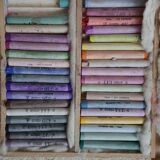 Vintage chalk case