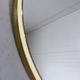 Brass wall mirror by "Vereinigte Werkstatten München" 1950’s
