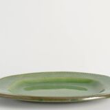 Emerald Green Stoneware Dish by Andersson & Johansson, Höganäs, Sweden
