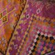 Vintage Turkish hallway rug 127x370 cm