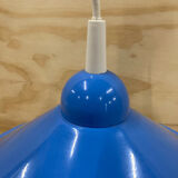 Vintage blue metal pendant light