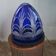 St Louis crystal egg lamp