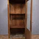 Antique display cabinet in Louis XV / Transition style – marquetry wood and bronze fittings.