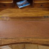 Walnut secretary slope desk