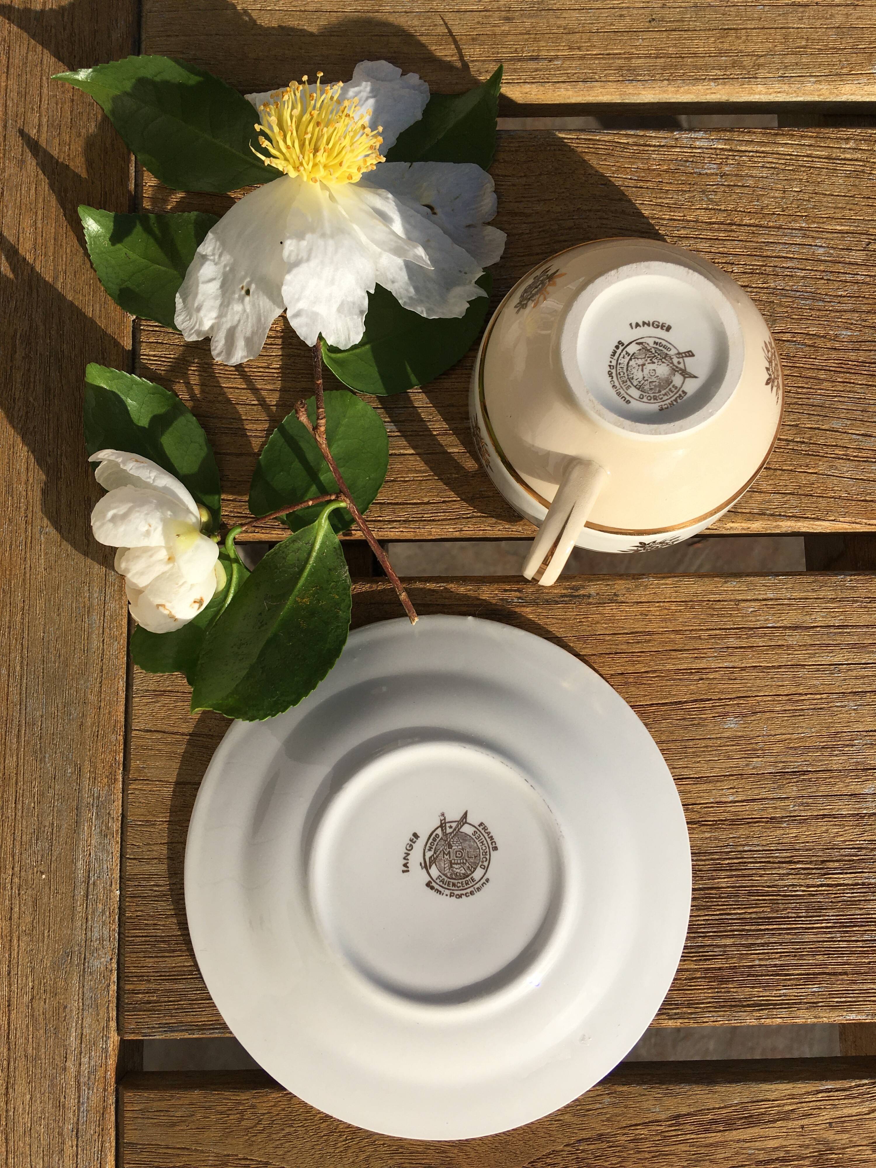 Coffee cups Faiencerie d'Orchies