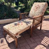 Armchair / long liner rest chair called 'Morris Armchair' Period 1920