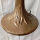 Gold metal and mother-of-pearl lamp from the 70s