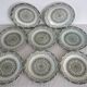 8 flat plates Terre de Fer "Earthenware"