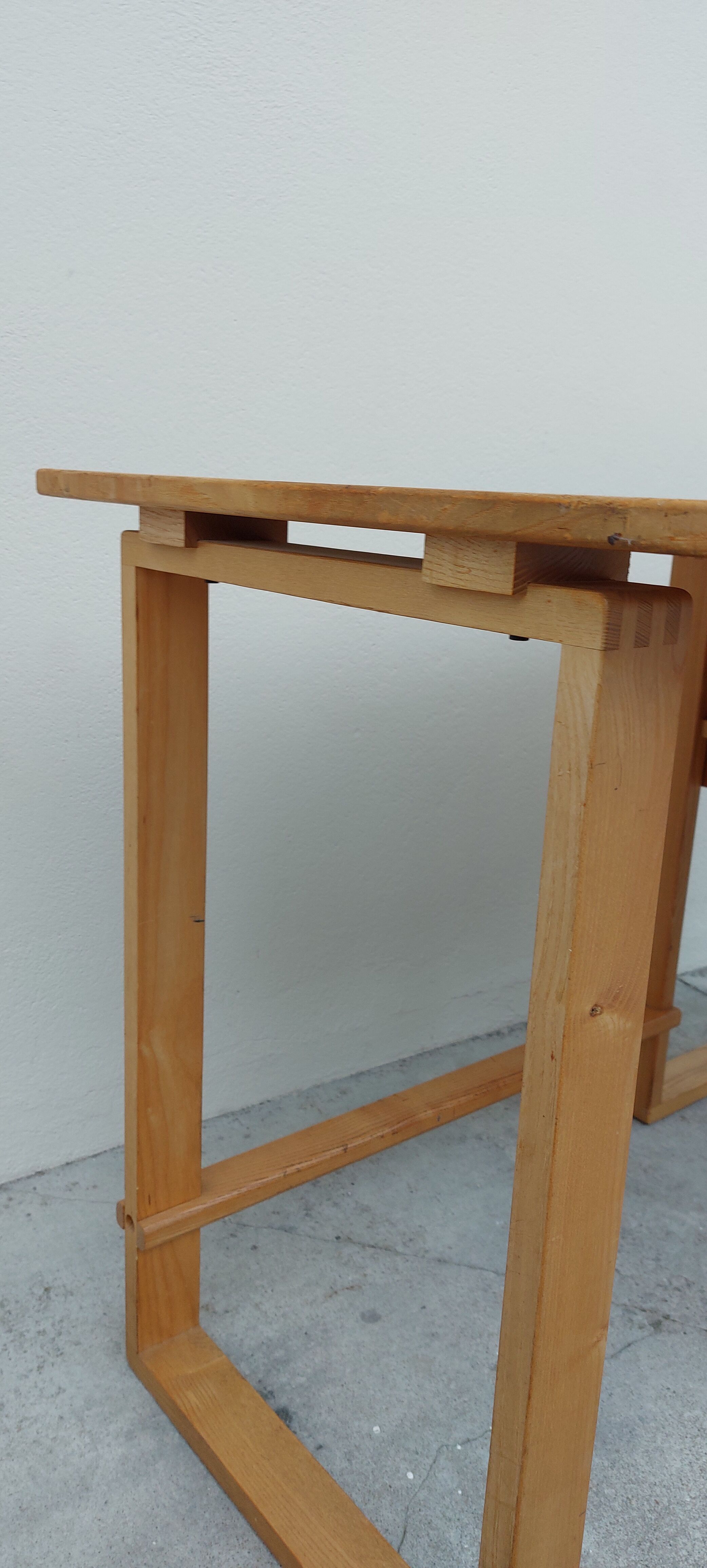 Bureau d'architecte vintage 2 tiroirs, 1960s