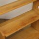 Guillerme and Chambron bookcase shelf in oak, 1960